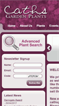 Mobile Screenshot of cathsgardenplants.co.uk